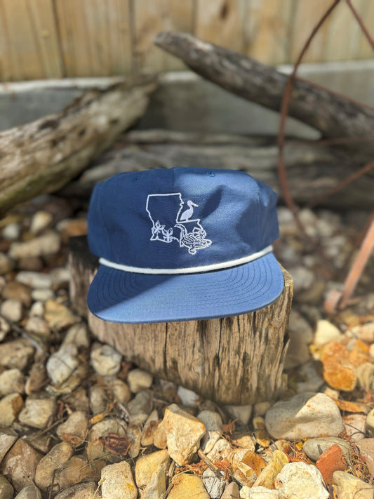 Navy Rope Hat